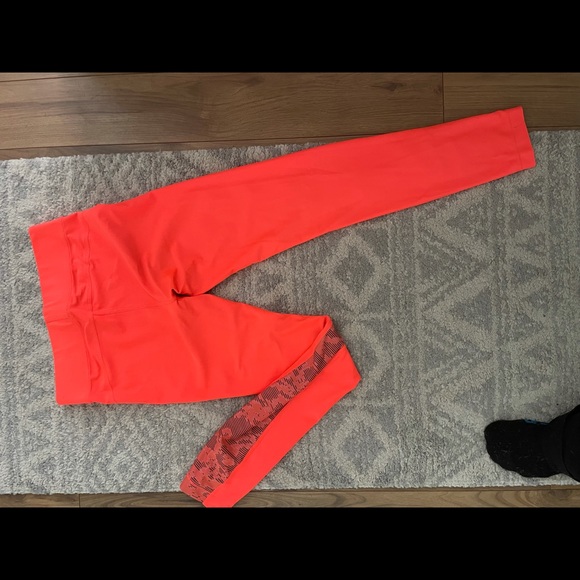 Orange Under Armour Leggings - Picture 3 of 5